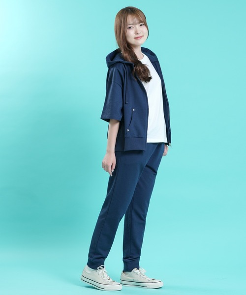 SIDEWAY STANCE(サイドウェイスタンス)の「【SIDEWAY STANCE】裏毛 ライトスウェット ジョガーパンツ(スウェットパンツ・メンズ・杢グレー/ブラック/ネイビー・LARGE/MEDIUM/SMALL/X-LARGE)」の22枚目の写真