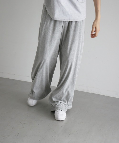 KAIKO(カイコー)の「KAIKO Double wide easy pants(その他パンツ・メンズ・グレー・2/0/1/3)」の2枚目の写真