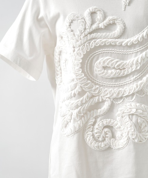 TAAKK(ターク)の「【TAAKK/ターク】T-Shirt/Tシャツ/ウォッシャブル(Tシャツ/カットソー・レディース・ホワイト・0)」の7枚目の写真