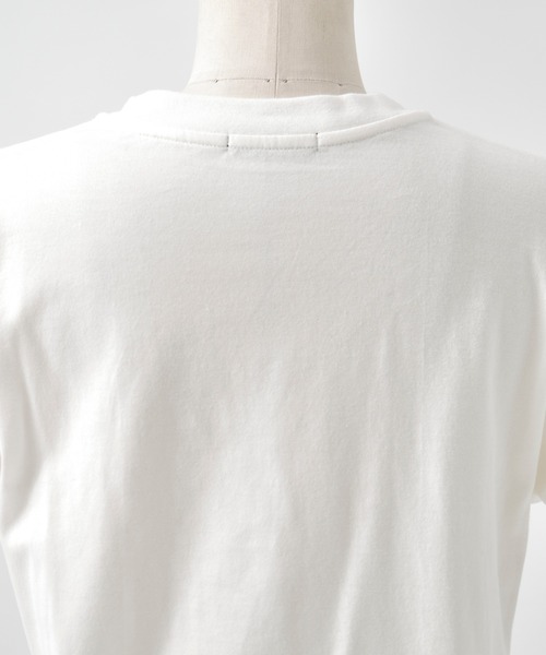 TAAKK(ターク)の「【TAAKK/ターク】T-Shirt/Tシャツ/ウォッシャブル(Tシャツ/カットソー・レディース・ホワイト・0)」の8枚目の写真