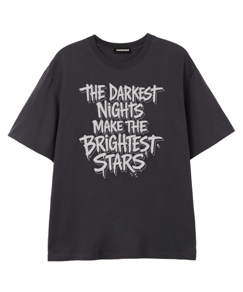 VANNWORKS(バンワークス)の「DARKEST NIGHT 半袖Tシャツ (VS0223) チャコール(Tシャツ/カットソー・メンズ・その他・SMALL/MEDIUM/LARGE/X-LARGE/XX-LARGE)」の1枚目の写真