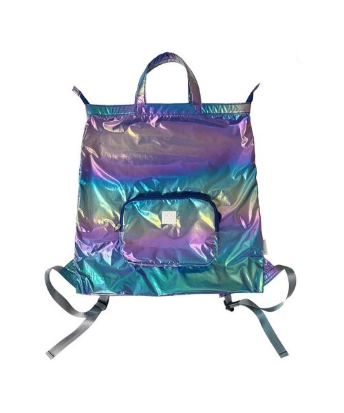 ROOTOTE(ルートート)の「ROOTOTE/ルートート LT.メッケル.ルミエ-B(バックパック/リュック・レディース・アイボリー/ピンク/ネイビー・FREE)」の1枚目の写真