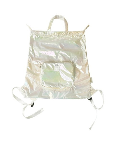 ROOTOTE(ルートート)の「ROOTOTE/ルートート LT.メッケル.ルミエ-B(バックパック/リュック・レディース・アイボリー/ピンク/ネイビー・FREE)」の2枚目の写真