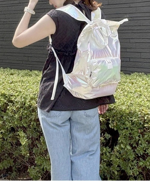 ROOTOTE(ルートート)の「ROOTOTE/ルートート LT.メッケル.ルミエ-B(バックパック/リュック・レディース・アイボリー/ピンク/ネイビー・FREE)」の22枚目の写真