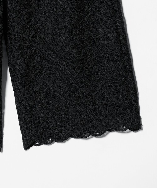 BEAUTY&YOUTH UNITED ARROWS(ビューティーアンドユースユナイテッドアローズ)の「コードレース イージーパンツ(その他パンツ・レディース・オフホワイト/ブラック・M/S)」の17枚目の写真