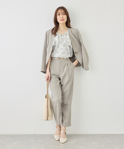 ROPE' PICNIC(ロペピクニック)の「花柄フェミニンブラウス(シャツ/ブラウス・レディース・イエロー/サックスブルー/オフホワイト・FREE)」の17枚目の写真