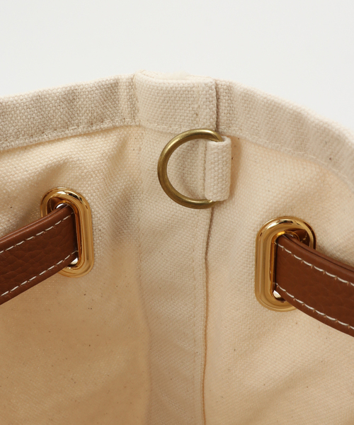 Spick & Span(スピックアンドスパン)の「《一部店舗+WEB限定》SITA PARANTICA/シータパランティカ キャンバストート M(クラッチバッグ・レディース・ブラック/チャコールグレー/グリーン・FREE)」の10枚目の写真