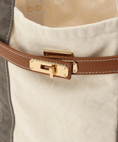 Spick & Span(スピックアンドスパン)の「《一部店舗+WEB限定》SITA PARANTICA/シータパランティカ キャンバストート M(クラッチバッグ・レディース・ブラック/チャコールグレー/グリーン・FREE)」の15枚目の写真
