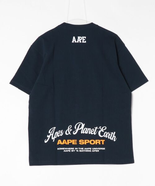 AAPE BY A BATHING APE(エーエイプバイアベイシングエイプ)の「AAPE THEME MAIN TEE(Tシャツ/カットソー・メンズ・ブルー系その他2・LARGE/MEDIUM/SMALL/X-LARGE/XX-LARGE)」の6枚目の写真