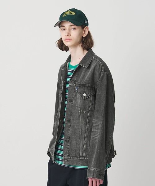 NICE WEATHER(ナイスウェザー)の「【別注】<NEW ERA>ロゴ ベースボール キャップ(キャップ・メンズ・ネイビー/ロイヤルブルー/ケリーグリーン・FREE)」の7枚目の写真