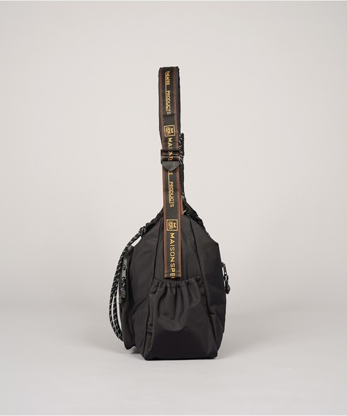 MAISON SPECIAL(メゾンスペシャル)の「《UNISEX》【THEATRE PRODUCTS】Collaboration Multiway Travel Bag/シアタープロダクツコラボレーションマルチウェイトラベルバッグ【MAISON SPECIAL/メゾンスペシャル】(ショルダーバッグ・メンズ・グレイッシュベージュ/ブラック・FREE)」の9枚目の写真