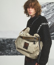 MAISON SPECIAL（メゾンスペシャル）の「《UNISEX》【THEATRE PRODUCTS】Collaboration Multiway Travel Bag/シアタープロダクツコラボレーションマルチウェイトラベルバッグ【MAISON SPECIAL/メゾンスペシャル】（ショルダーバッグ）」