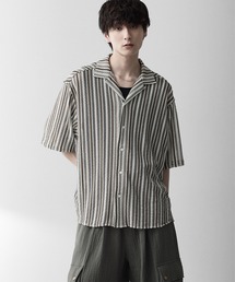 AFTERHOURS / アフターアワーズ】OPEN COLLAR SHIRT S/S PO/オープン