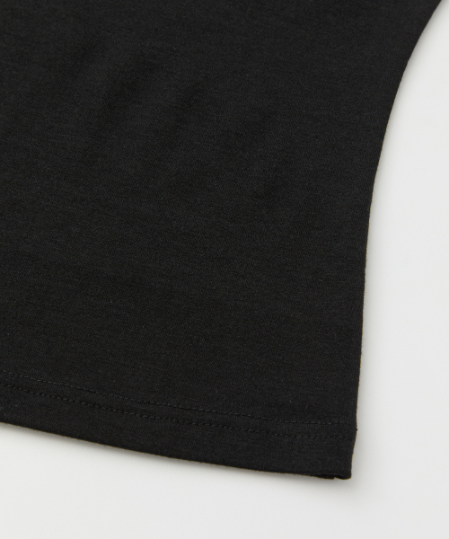 RAIMENT(レイメント)の「(W) ウィメンズホットフィックスダブルレイヤードスリーブレス_ブラック(Tシャツ/カットソー・レディース・その他・WS/WM)」の7枚目の写真