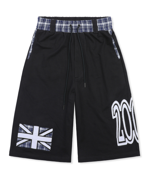 GLACK(グラック)の「GHP035 UK ミレニアム スウェット バミューダパンツ (ブラック)(その他パンツ・レディース・その他・MEDIUM/LARGE)」の3枚目の写真