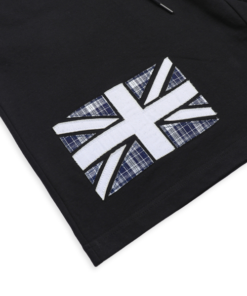GLACK(グラック)の「GHP035 UK ミレニアム スウェット バミューダパンツ (ブラック)(その他パンツ・レディース・その他・MEDIUM/LARGE)」の5枚目の写真