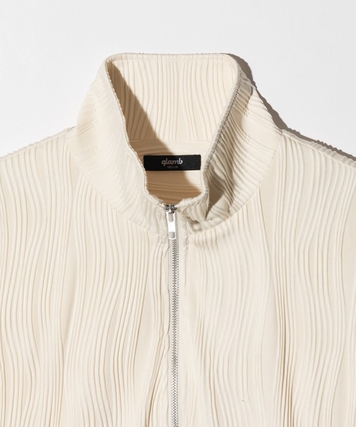 glamb（グラム）の「Willow Crepe Jersey / ウィロークレープジャージ（ジャージ・メンズ・ブラック/ホワイト・S/M/L）」の9枚目の写真