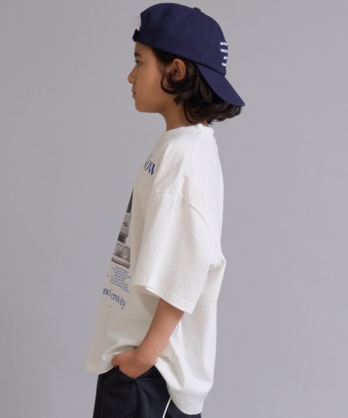 PAIRMANON STREET(ペアマノンストリート)の「【90-160cm】【綿100%】フェイバリットフォト 半袖T【PAIRMANON STREET】(Tシャツ/カットソー・キッズ・ライトイエロー/グレー/ライトブルー/グレー系その他/ホワイト・140/130/120/110/100/90/160/150)」の6枚目の写真