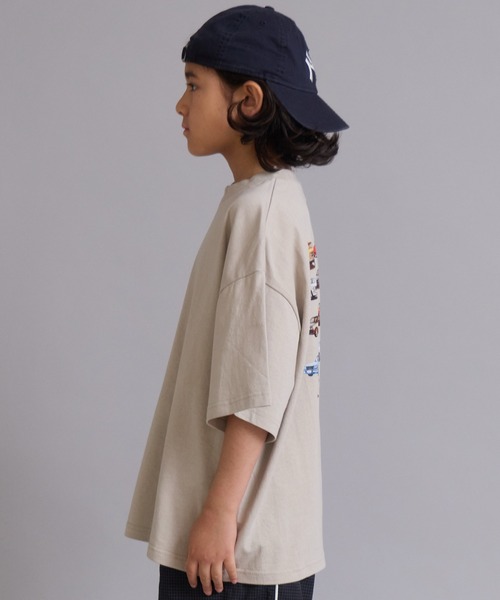 PAIRMANON STREET(ペアマノンストリート)の「【90-160cm】【綿100%】フェイバリットフォト 半袖T【PAIRMANON STREET】(Tシャツ/カットソー・キッズ・ライトイエロー/グレー/ライトブルー/グレー系その他/ホワイト・140/130/120/110/100/90/160/150)」の11枚目の写真