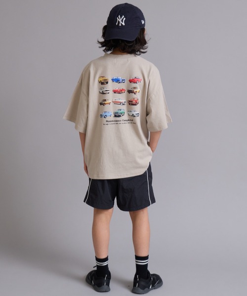 PAIRMANON STREET(ペアマノンストリート)の「【90-160cm】【綿100%】フェイバリットフォト 半袖T【PAIRMANON STREET】(Tシャツ/カットソー・キッズ・ライトイエロー/グレー/ライトブルー/グレー系その他/ホワイト・140/130/120/110/100/90/160/150)」の13枚目の写真