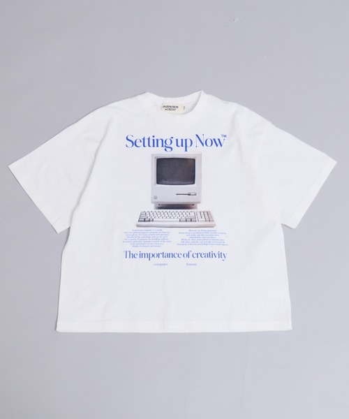 PAIRMANON STREET(ペアマノンストリート)の「【90-160cm】【綿100%】フェイバリットフォト 半袖T【PAIRMANON STREET】(Tシャツ/カットソー・キッズ・ライトイエロー/グレー/ライトブルー/グレー系その他/ホワイト・140/130/120/110/100/90/160/150)」の21枚目の写真
