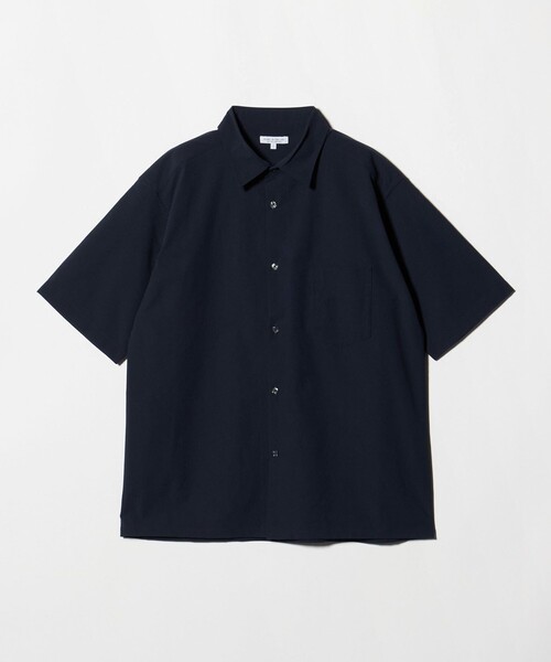 A DAY IN THE LIFE UNITED ARROWS(アデイインザライフユナイテッドアローズ)の「ドライ サッカーリラックス レギュラーカラーシャツ-吸水速乾・ストレッチ-<A DAY IN THE LIFE>(シャツ/ブラウス・メンズ・ベージュ/ネイビー/ダークグレー・M/L)」の3枚目の写真