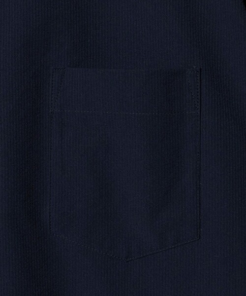 A DAY IN THE LIFE UNITED ARROWS(アデイインザライフユナイテッドアローズ)の「ドライ サッカーリラックス レギュラーカラーシャツ-吸水速乾・ストレッチ-<A DAY IN THE LIFE>(シャツ/ブラウス・メンズ・ベージュ/ネイビー/ダークグレー・M/L)」の16枚目の写真