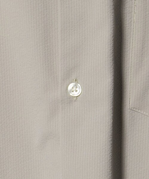 A DAY IN THE LIFE UNITED ARROWS(アデイインザライフユナイテッドアローズ)の「ドライ サッカーリラックス レギュラーカラーシャツ-吸水速乾・ストレッチ-<A DAY IN THE LIFE>(シャツ/ブラウス・メンズ・ベージュ/ネイビー/ダークグレー・M/L)」の9枚目の写真