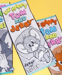 TOM&JERRY（トムアンドジェリー）の「【公式】トムとジェリー　フェイスタオル　ビーハッピー　タフィー（タオル）」