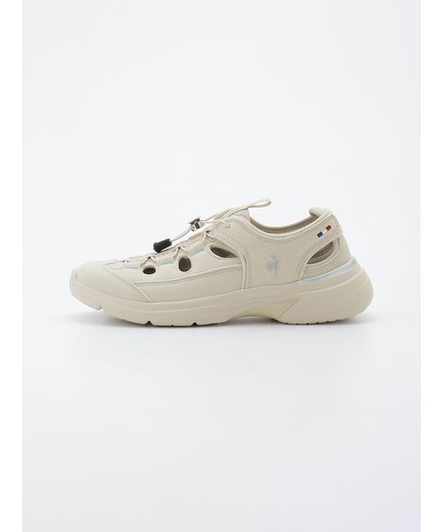 le coq sportif(ルコックスポルティフ)の「【le coq sportif】LCS LORRAINE SS(スニーカー・レディース・ベージュ・24.5/25/24/23.5/23)」の7枚目の写真