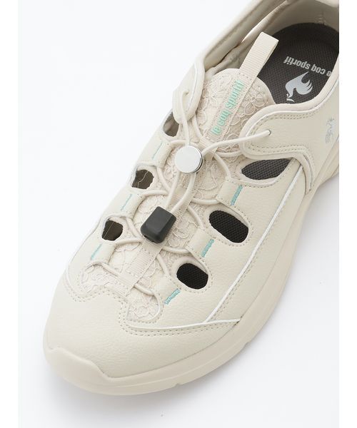 le coq sportif(ルコックスポルティフ)の「【le coq sportif】LCS LORRAINE SS(スニーカー・レディース・ベージュ・24.5/25/24/23.5/23)」の5枚目の写真