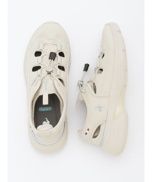 le coq sportif(ルコックスポルティフ)の「【le coq sportif】LCS LORRAINE SS(スニーカー・レディース・ベージュ・24.5/25/24/23.5/23)」の3枚目の写真
