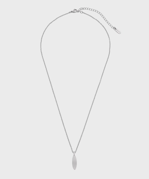 Paul Smith(ポールスミス)の「“Curved Oval” ネックレス【260913 210】(ネックレス・メンズ・シルバー・FREE)」の4枚目の写真