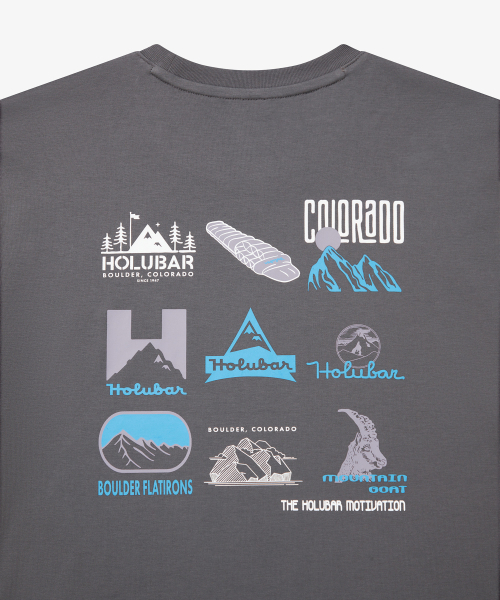 HOLUBAR（ホルバー）の「Backpacking Graphic T Shirt Charcoal（Tシャツ/カットソー・メンズ・その他・MEDIUM/LARGE/X-LARGE）」の8枚目の写真