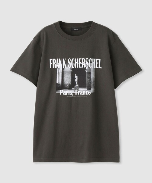 allureville(アルアバイル)の「PARIS ロゴT(Tシャツ/カットソー・レディース・モカ/ピンク/グリーン系その他/ブラック・2)」の2枚目の写真