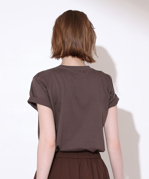 allureville(アルアバイル)の「PARIS ロゴT(Tシャツ/カットソー・レディース・モカ/ピンク/グリーン系その他/ブラック・2)」の22枚目の写真