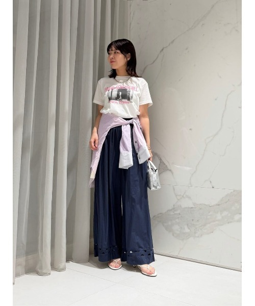 allureville(アルアバイル)の「PARIS ロゴT(Tシャツ/カットソー・レディース・モカ/ピンク/グリーン系その他/ブラック・2)」の10枚目の写真