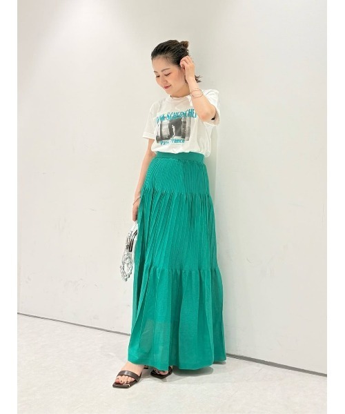 allureville(アルアバイル)の「PARIS ロゴT(Tシャツ/カットソー・レディース・モカ/ピンク/グリーン系その他/ブラック・2)」の8枚目の写真