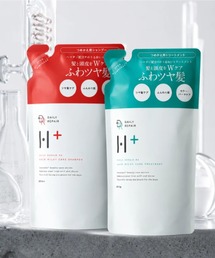 DRH＋（ディーアールエイチプラス）の「DRH+ エイジングスカルプケアシャンプー トリートメント つめかえセット＜350mL・350g＞（シャンプー）」
