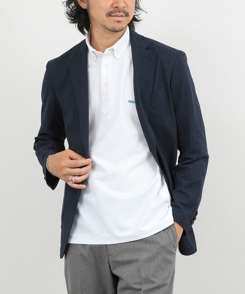 NOLLEY’S（ノーリーズ）の「《ビジカジ対応》クジラ Polo ボタンダウンポロシャツ 26SS（ポロシャツ・メンズ・レッド/グレイッシュブルー/ホワイト/グレー/ネイビー・S/XL/L/M/XXL）」の16枚目の写真