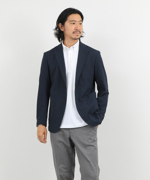 NOLLEY’S（ノーリーズ）の「《ビジカジ対応》クジラ Polo ボタンダウンポロシャツ 26SS（ポロシャツ・メンズ・レッド/グレイッシュブルー/ホワイト/グレー/ネイビー・S/XL/L/M/XXL）」の17枚目の写真