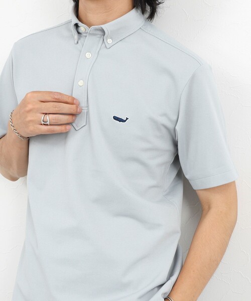 NOLLEY’S（ノーリーズ）の「《ビジカジ対応》クジラ Polo ボタンダウンポロシャツ 26SS（ポロシャツ・メンズ・レッド/グレイッシュブルー/ホワイト/グレー/ネイビー・S/XL/L/M/XXL）」の20枚目の写真