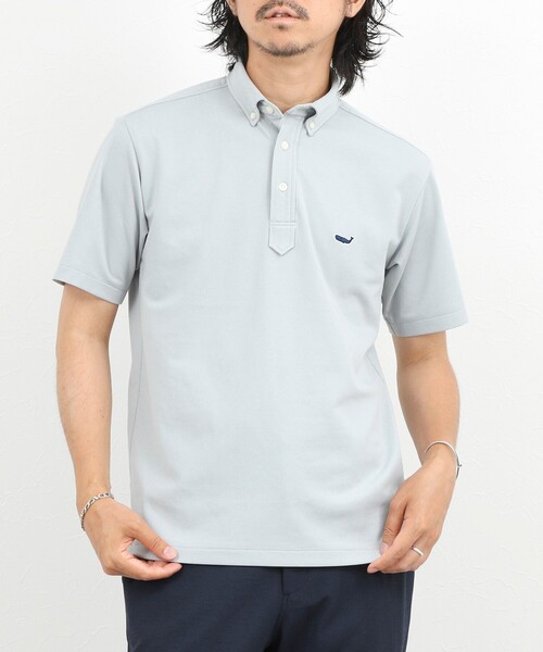NOLLEY’S（ノーリーズ）の「《ビジカジ対応》クジラ Polo ボタンダウンポロシャツ 26SS（ポロシャツ・メンズ・レッド/グレイッシュブルー/ホワイト/グレー/ネイビー・S/XL/L/M/XXL）」の22枚目の写真