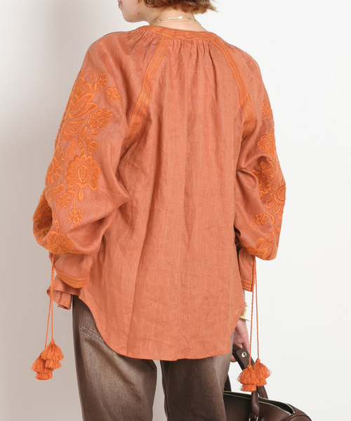 AP STUDIO（エーピーストゥディオ）の「【ANNABO/アンナボ】Pixel Rose Blouse（シャツ/ブラウス・レディース・ブラック/ラスタ・FREE）」の12枚目の写真