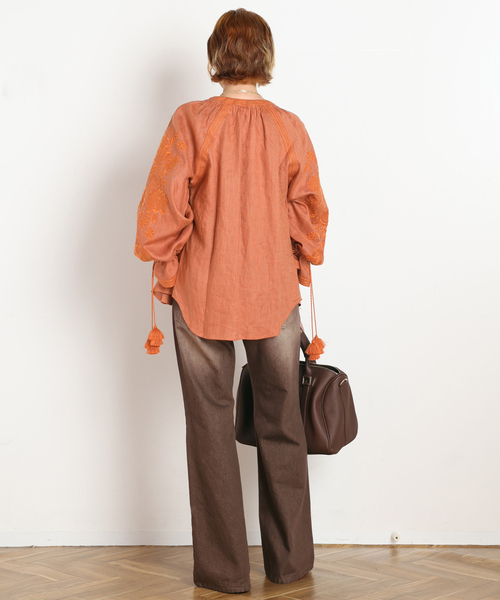AP STUDIO（エーピーストゥディオ）の「【ANNABO/アンナボ】Pixel Rose Blouse（シャツ/ブラウス・レディース・ブラック/ラスタ・FREE）」の15枚目の写真
