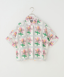 【Mii / ミイ】SCREEN PRINTED HAND EMBROIDERED SHIR
