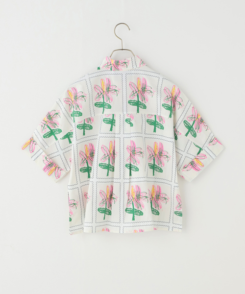 mii(ミー)の「【Mii / ミイ】SCREEN PRINTED HAND EMBROIDERED SHIR(シャツ/ブラウス・レディース・アイボリー・MEDIUM)」の2枚目の写真