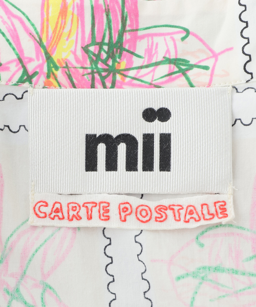 mii(ミー)の「【Mii / ミイ】SCREEN PRINTED HAND EMBROIDERED SHIR(シャツ/ブラウス・レディース・アイボリー・MEDIUM)」の5枚目の写真