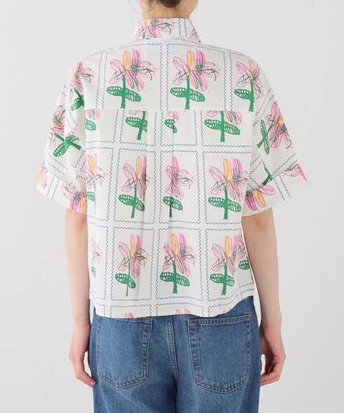 mii(ミー)の「【Mii / ミイ】SCREEN PRINTED HAND EMBROIDERED SHIR(シャツ/ブラウス・レディース・アイボリー・MEDIUM)」の10枚目の写真