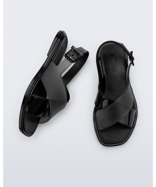 melissa(メリッサ)の「MELISSA CLEO SANDAL AD(サンダル・レディース・ブラック/ベージュ/ブラウン・39/38/37/35-36)」の1枚目の写真